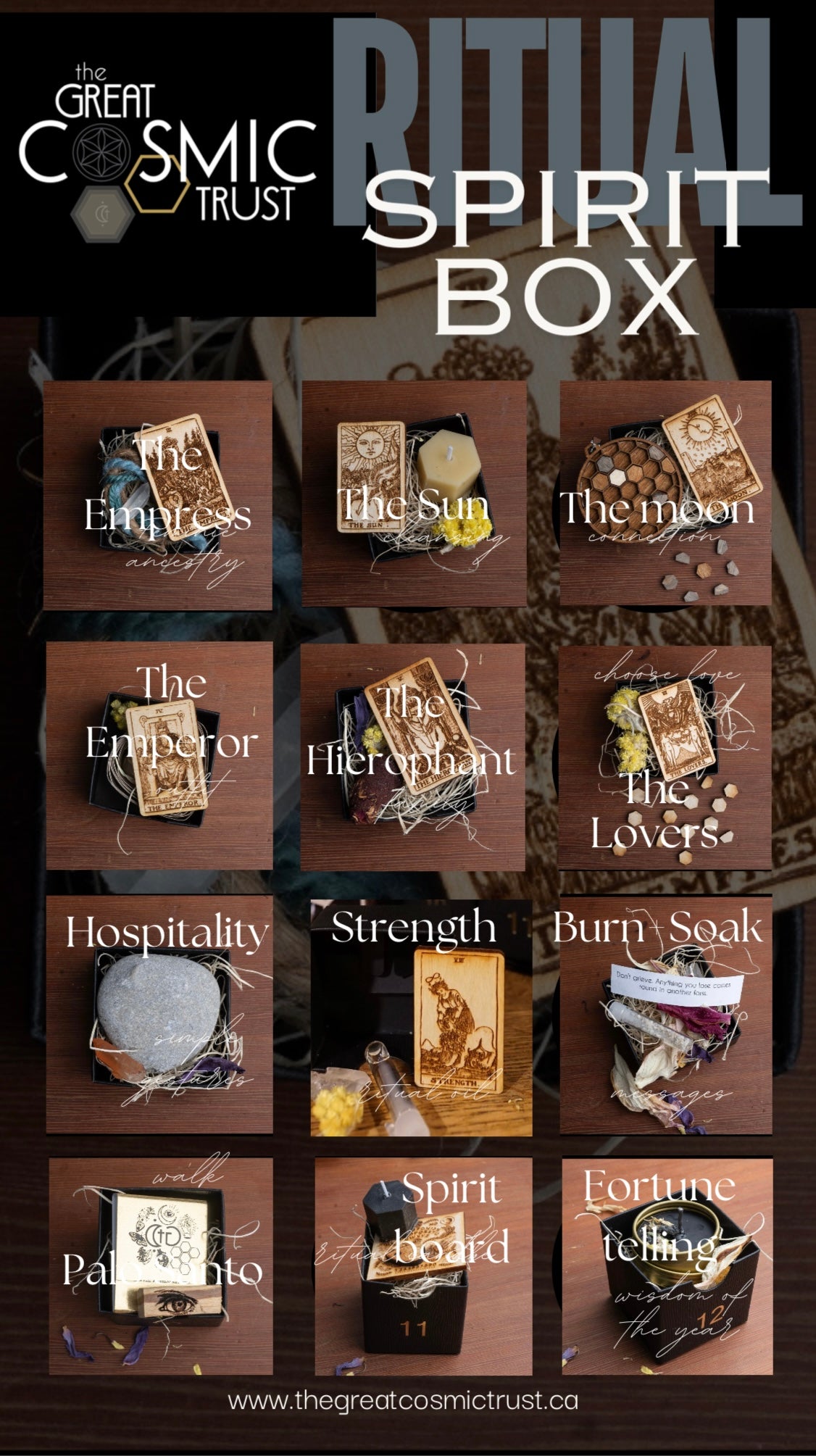 spirit advent box (with rituals)