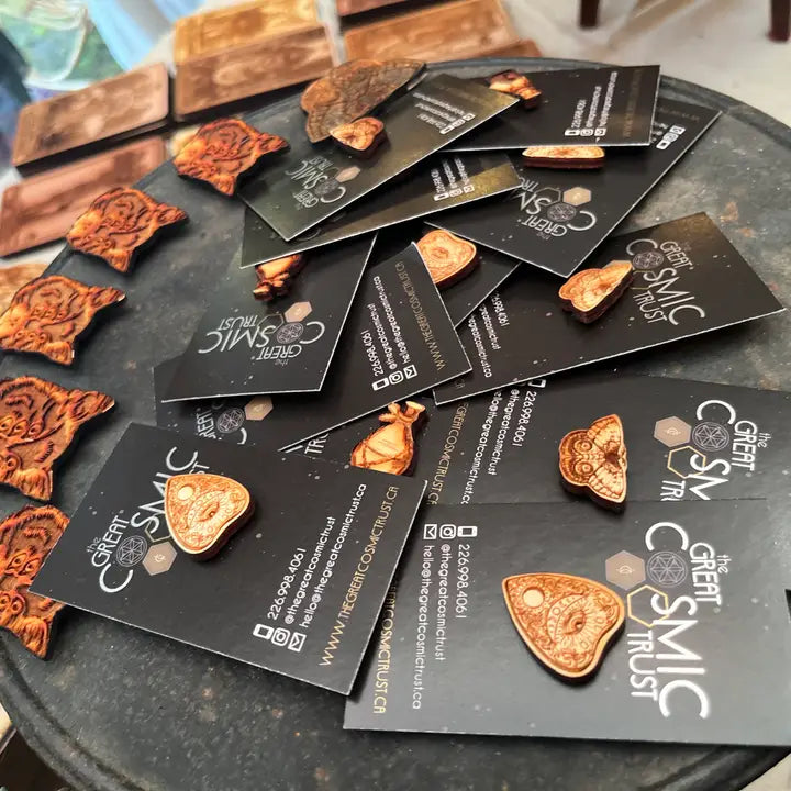wooden pins